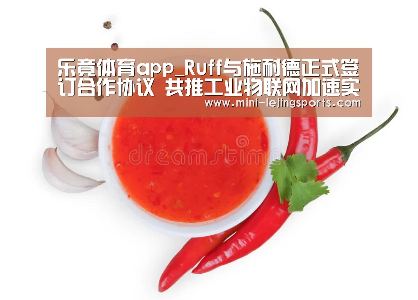 乐竟体育app_Ruff与施耐德正式签订合作协议 共推工业物联网加速实现(图3) 乐竟体育app